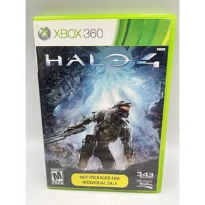Halo 4 Xbox 360 CIB Complete FREE SHIPPING